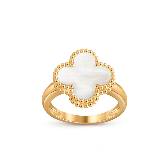 Lucky Clover Vintage Goldring-Kollektion
