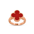 Lucky Clover Vintage Roségoldring-Kollektion