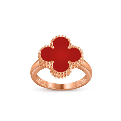 Lucky Clover Vintage Roségoldring-Kollektion
