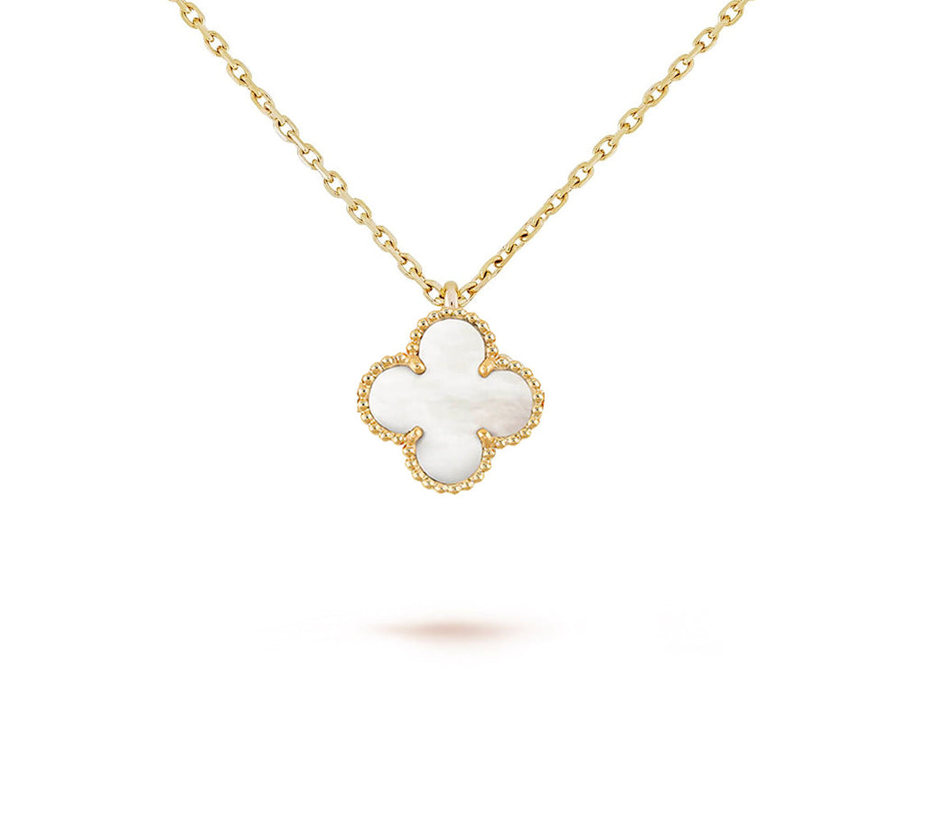 9.5mm Mini Clover Pendant Necklace Collection