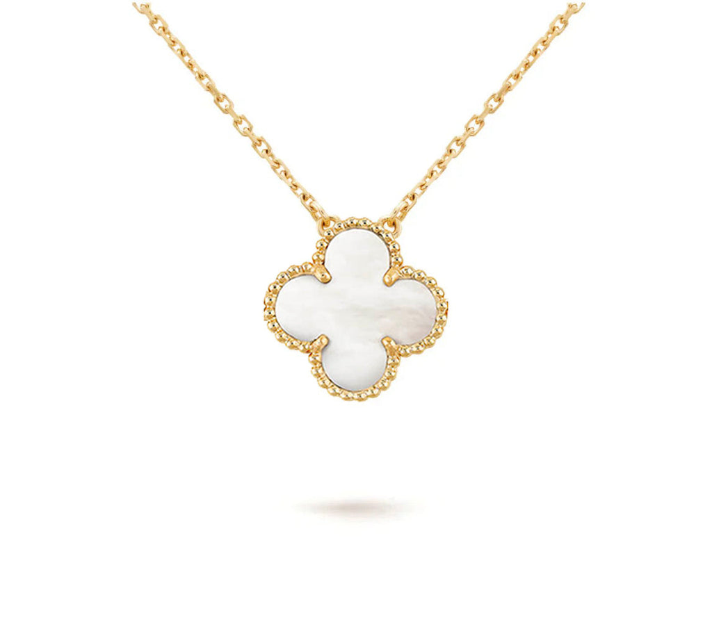 15mm Clover Flower Pendant Necklace Collection
