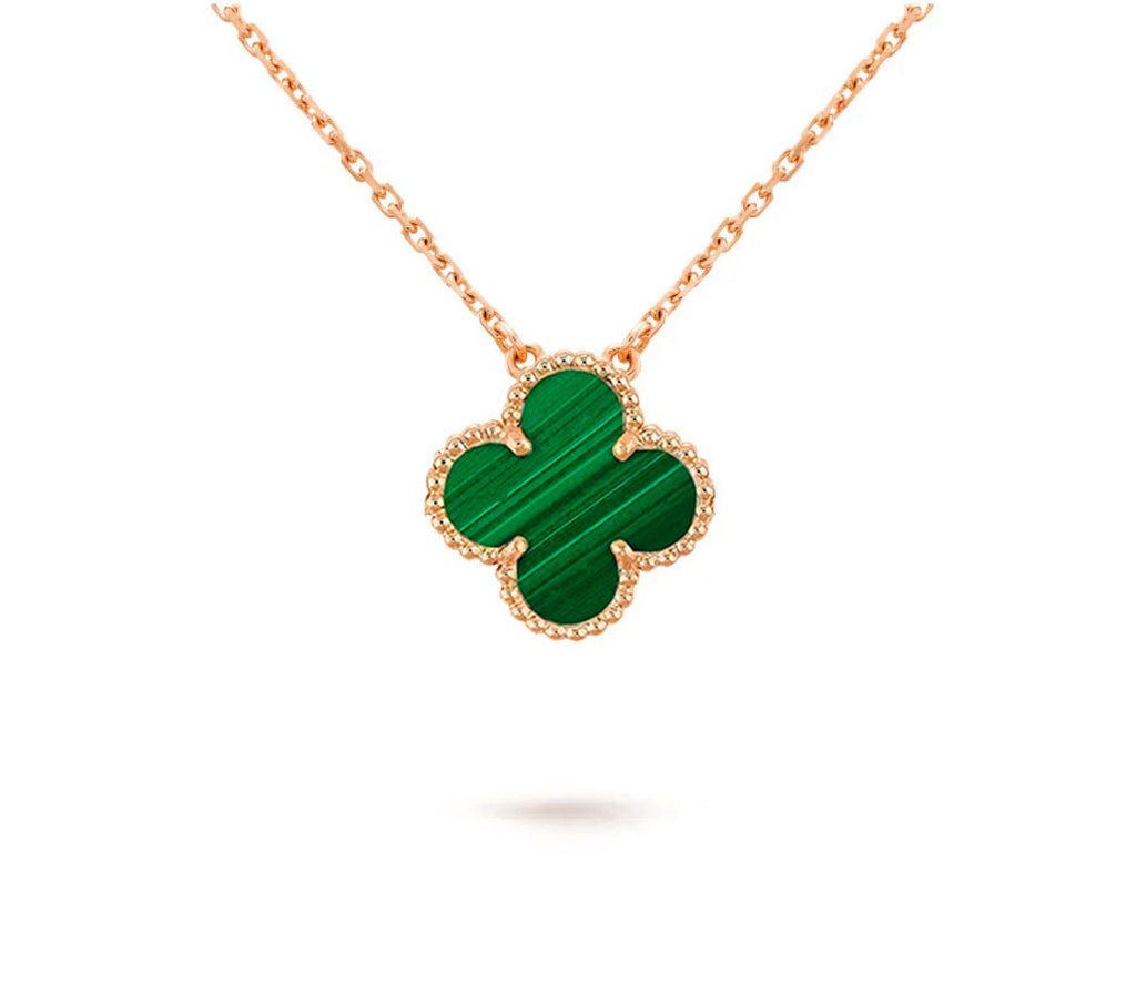 15mm Clover Flower Pendant Necklace Collection