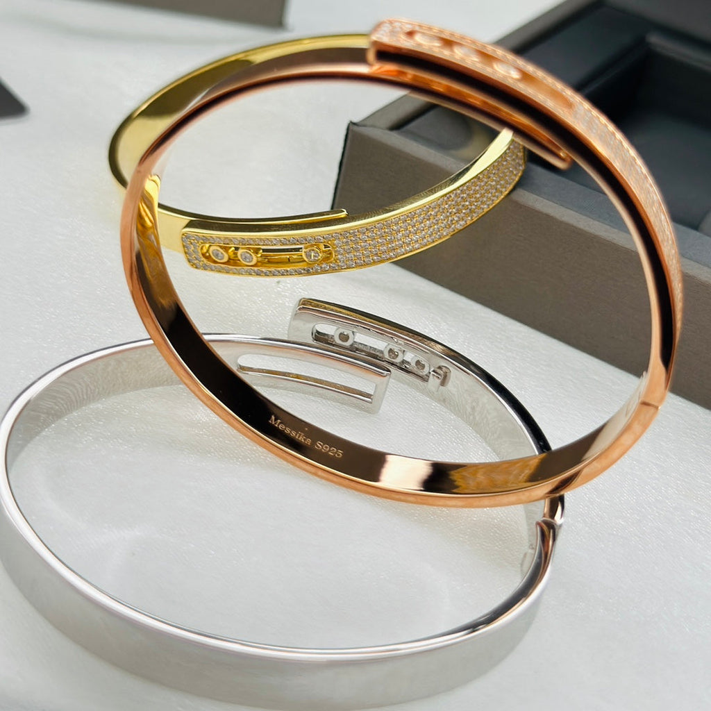 Move Noa Pavé Diamond Bangle Bracelet