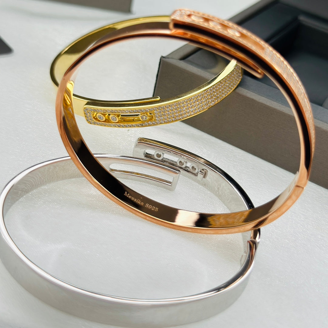 Move Noa Pavé Diamond Bangle Bracelet