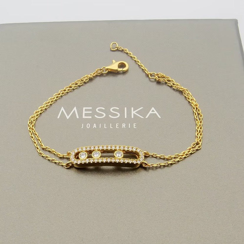 Move Classique Pavé Diamond Bracelet