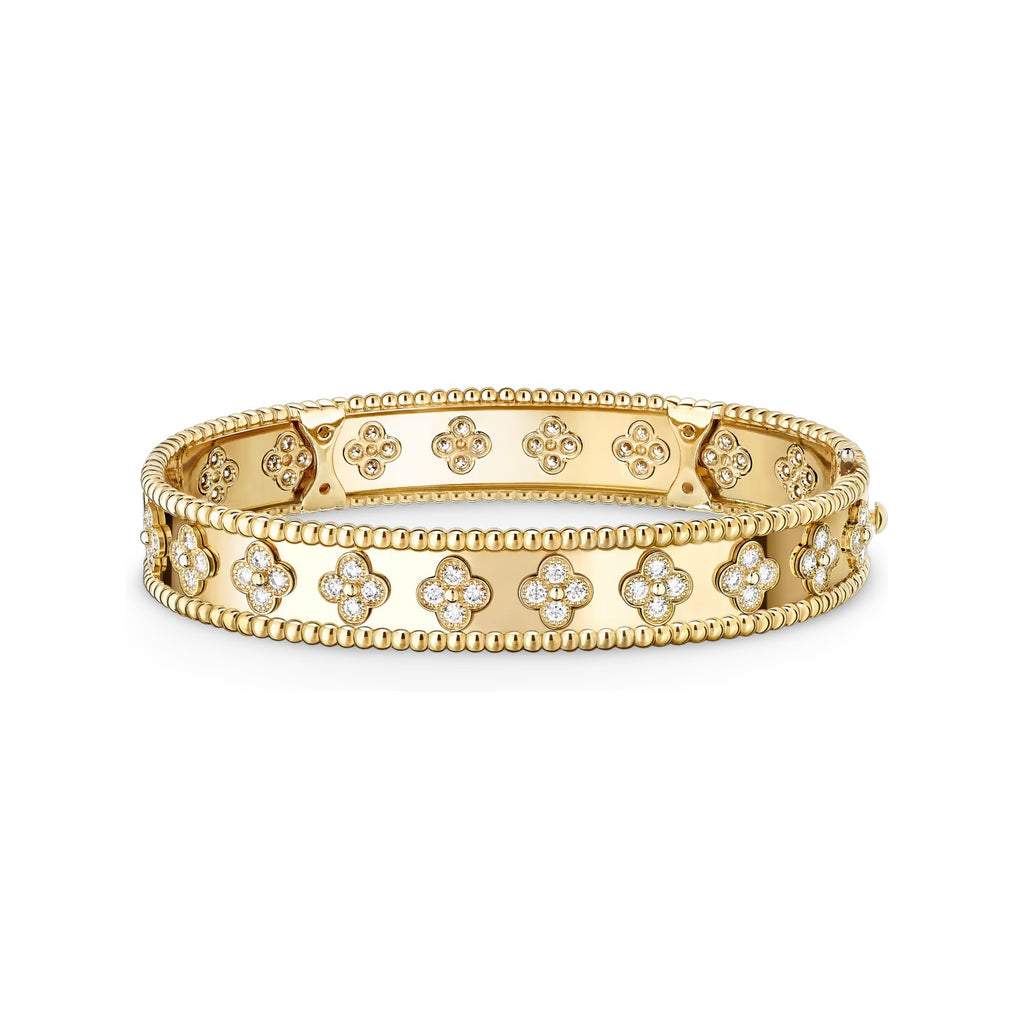 Kaleidoscope Radiance Wide Bangle Bracelet