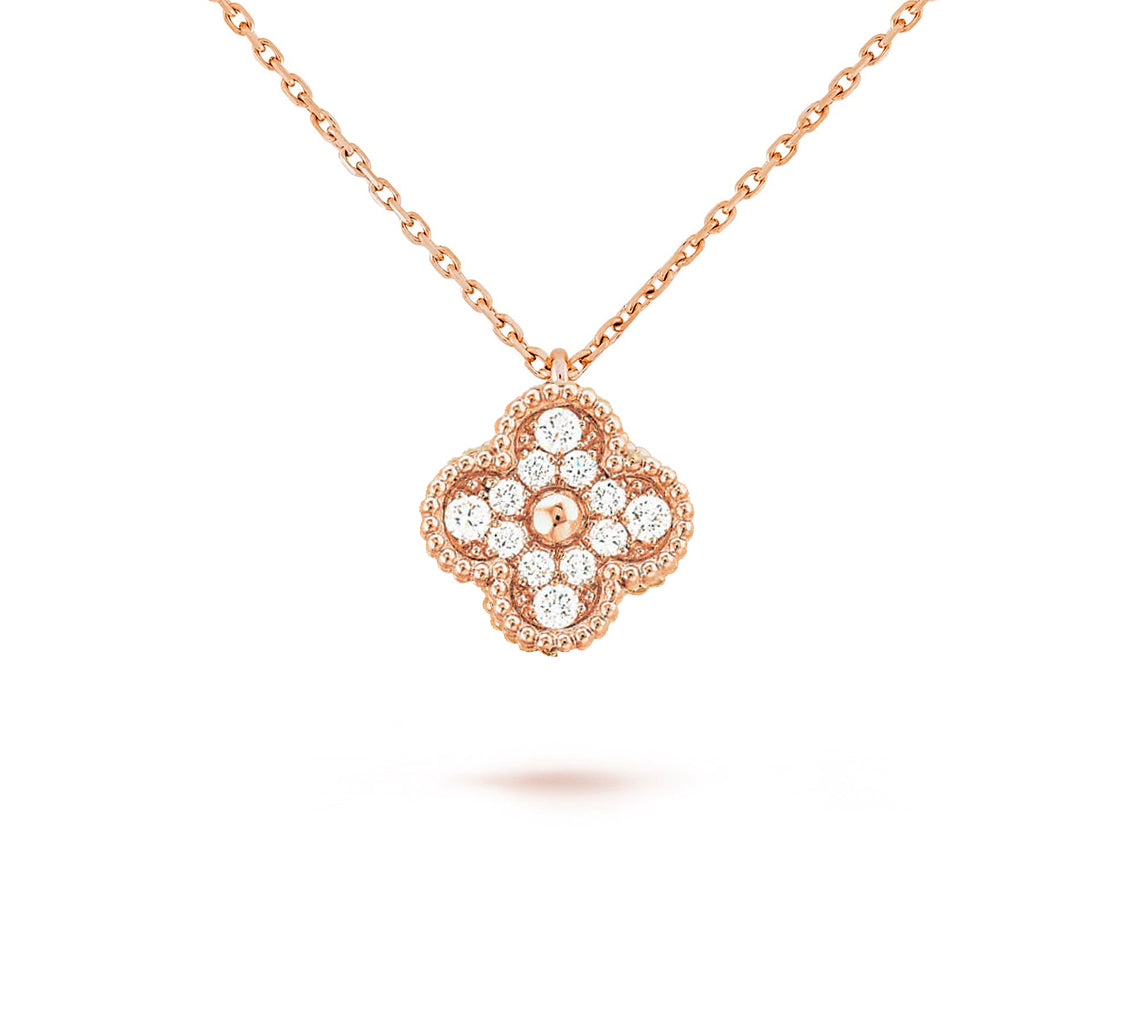 9.5mm Mini Clover Pendant Necklace Collection