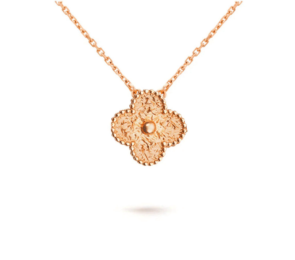 15mm Clover Flower Pendant Necklace Collection
