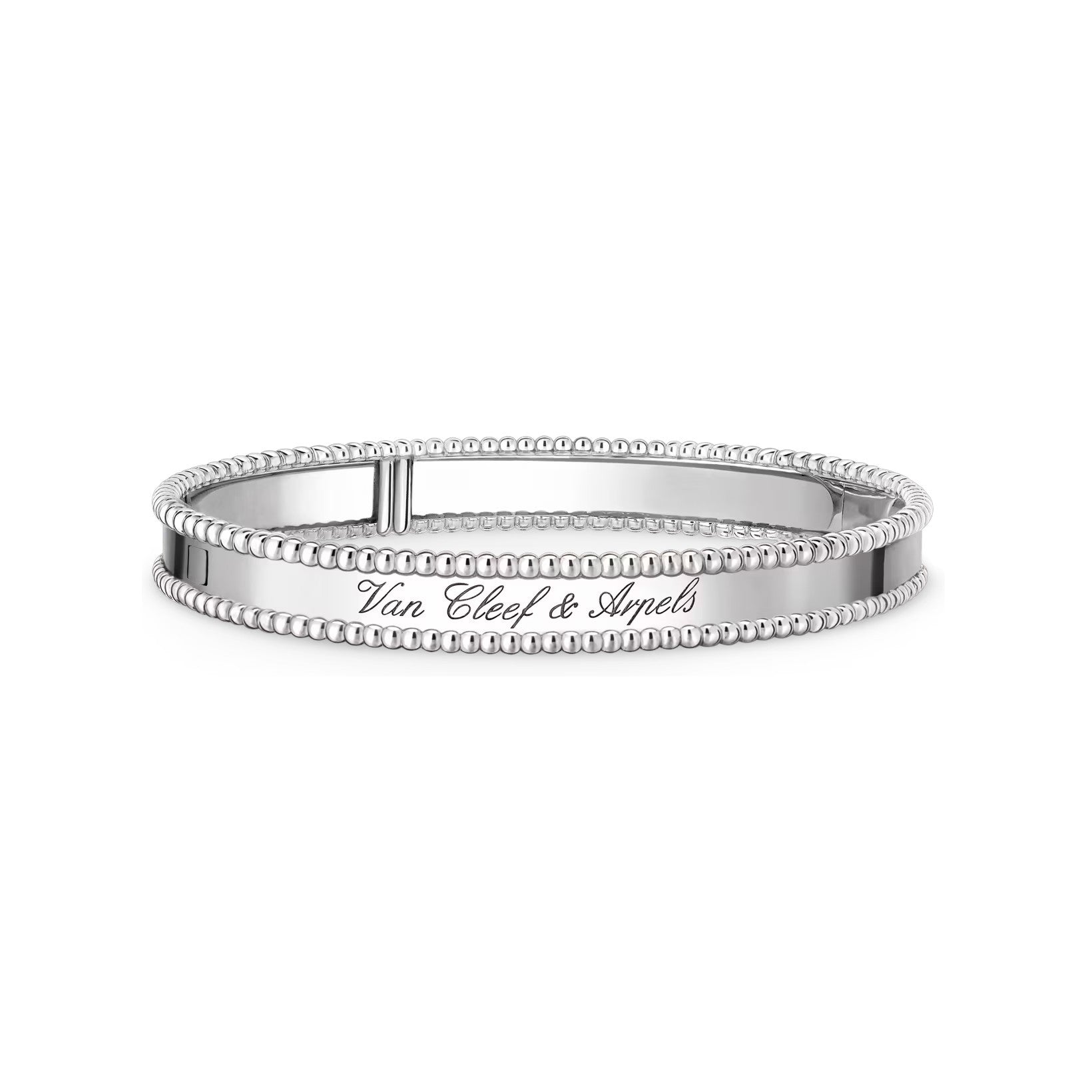 Signature Doppelperlen-Armreif – minimalistisches geometrisches Statement