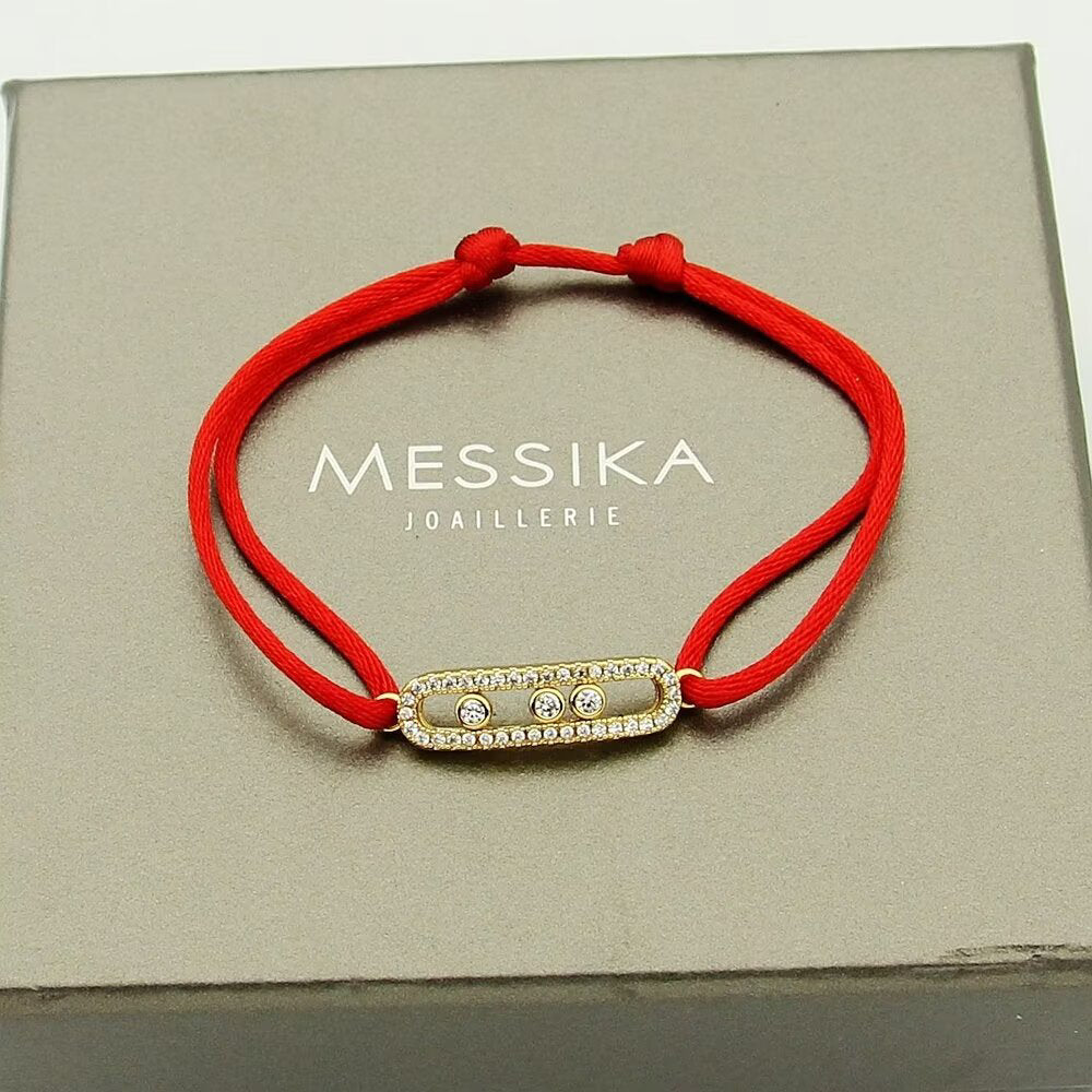 Care(s) Pavé Cord Armband – Wohltätiges, symbolisches Design – Verstellbares, stilvolles Accessoire
