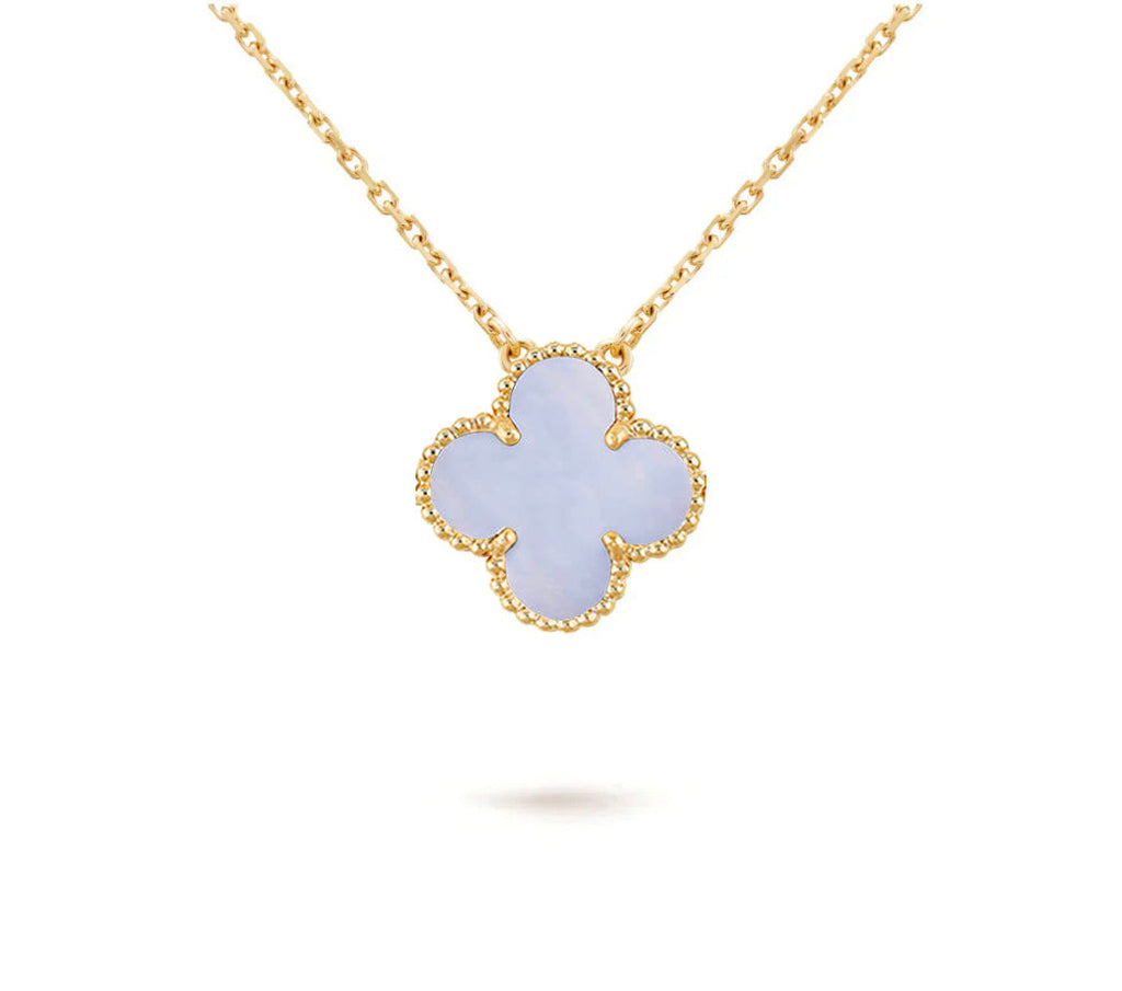15mm Clover Flower Pendant Necklace Collection