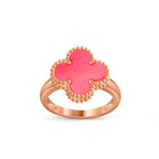 Lucky Clover Vintage Roségoldring-Kollektion