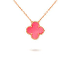 15mm Clover Flower Pendant Necklace Collection