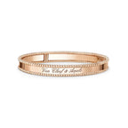 Signature Doppelperlen-Armreif – minimalistisches geometrisches Statement
