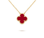 15mm Clover Flower Pendant Necklace Collection