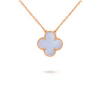 15mm Clover Flower Pendant Necklace Collection