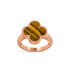 Lucky Clover Vintage Roségoldring-Kollektion