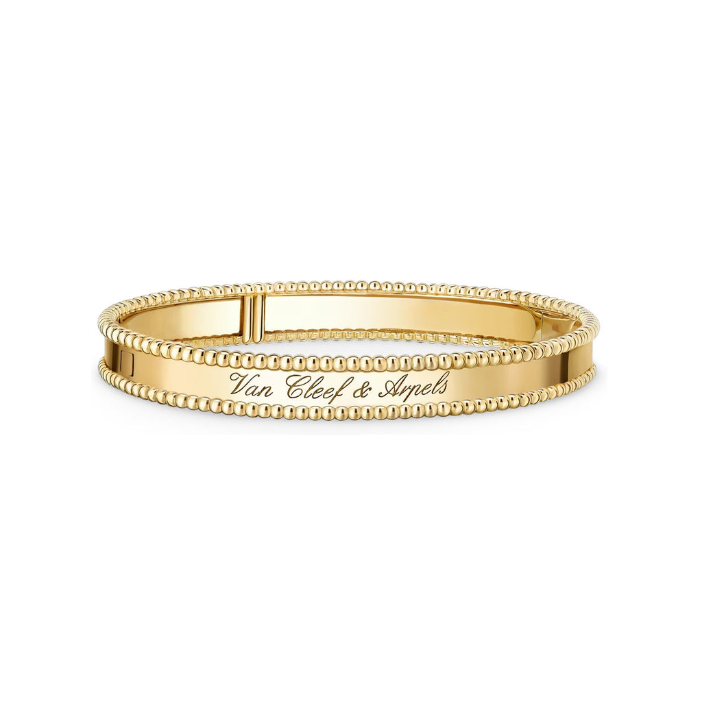 Signature Doppelperlen-Armreif – minimalistisches geometrisches Statement