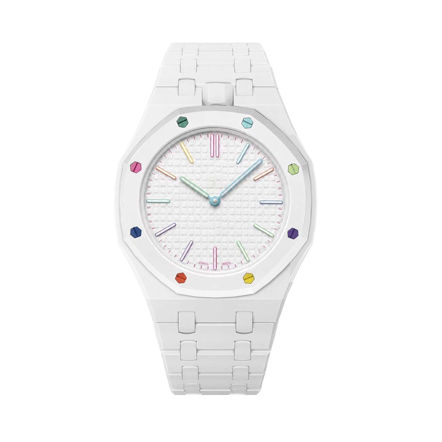 Oak Pop Exclusive White Bioceramic Strap