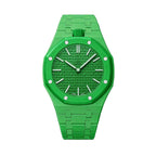 Oak Pop Exclusive Green  Bioceramic Strap