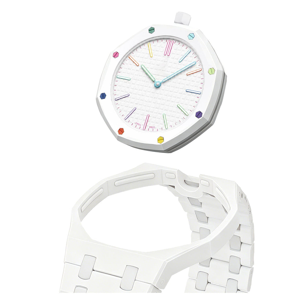 Oak Pop Exclusive White Bioceramic Strap