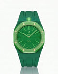 Silicone Strap & Case  Royal Pop Green Eight(Customize  Colors)
