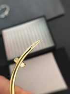 Juste un Clou 3,5 mm Armreif mit Diamanten, klassisch