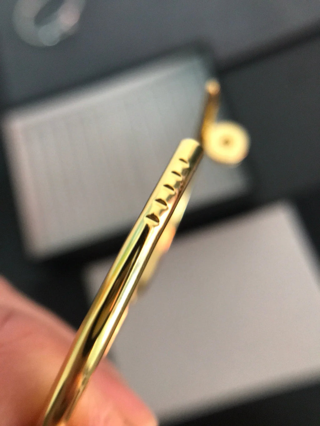 Juste un Clou 3,5 mm Armreif mit Diamanten, klassisch
