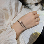 Juste un Clou 3,5 mm Armreif mit Diamanten, klassisch