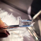 Juste un Clou 3,5 mm Armreif mit Diamanten, klassisch