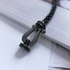 FORCE Große Serie Schwarzes Samurai-Armband