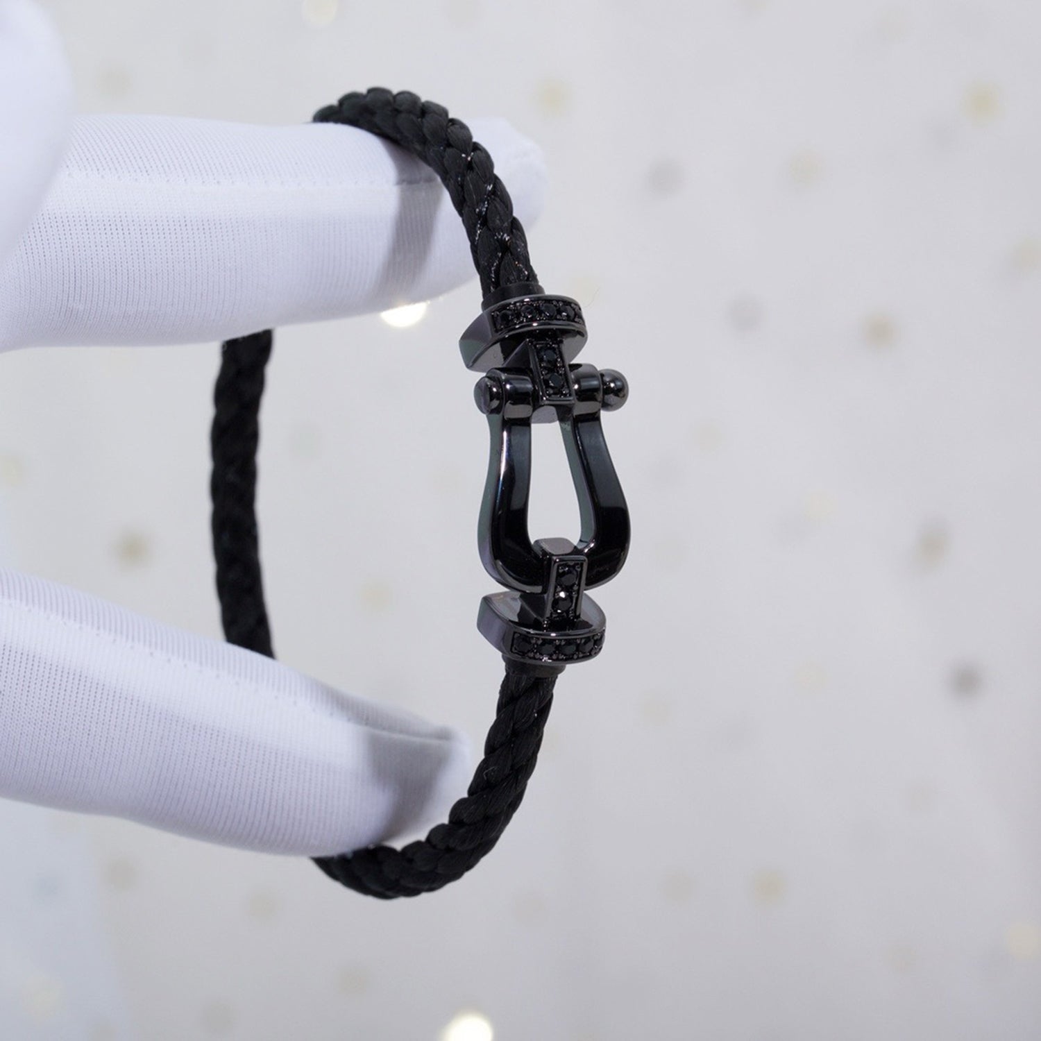 FORCE Große Serie Schwarzes Samurai-Armband