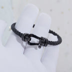FORCE Große Serie Schwarzes Samurai-Armband