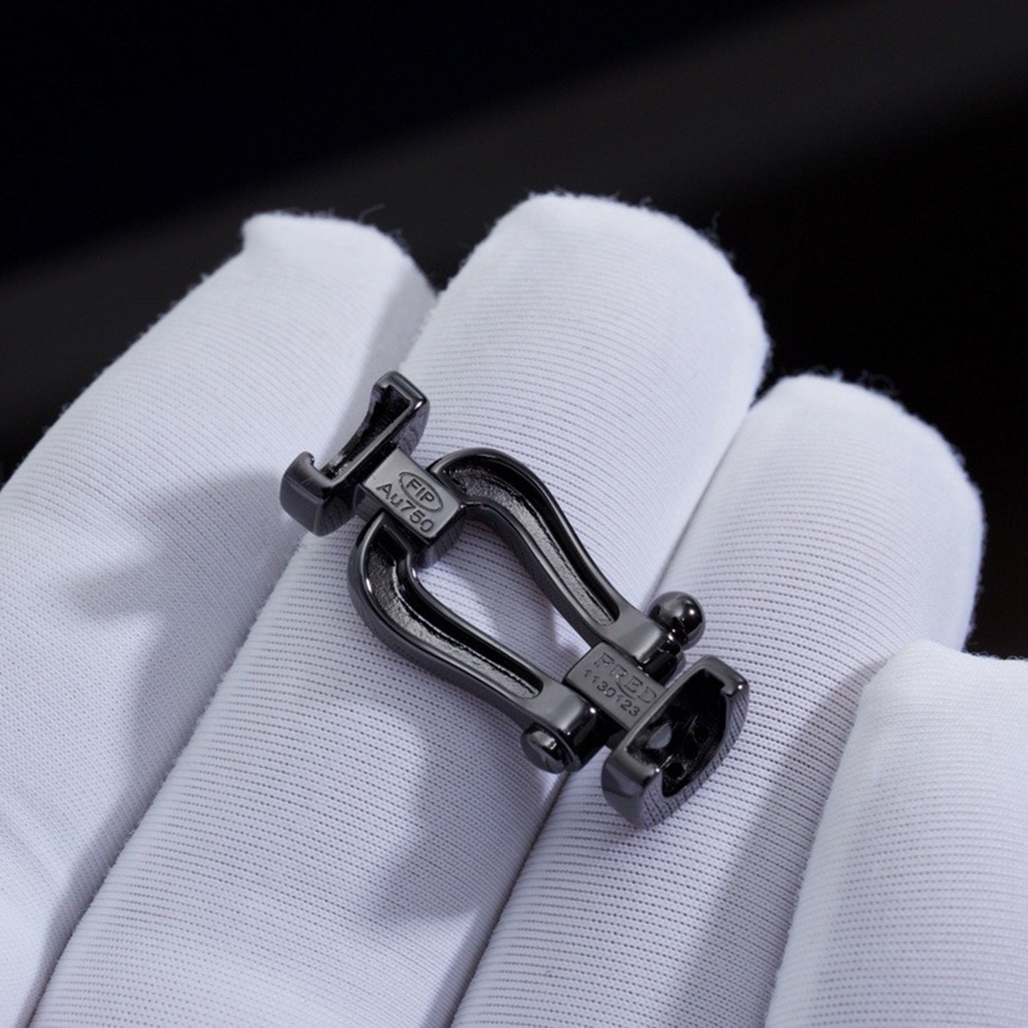 FORCE Große Serie Schwarzes Samurai-Armband