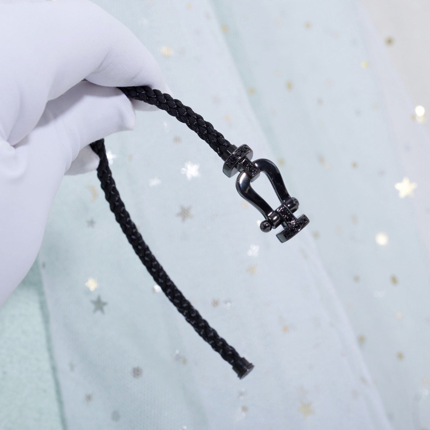 FORCE Große Serie Schwarzes Samurai-Armband