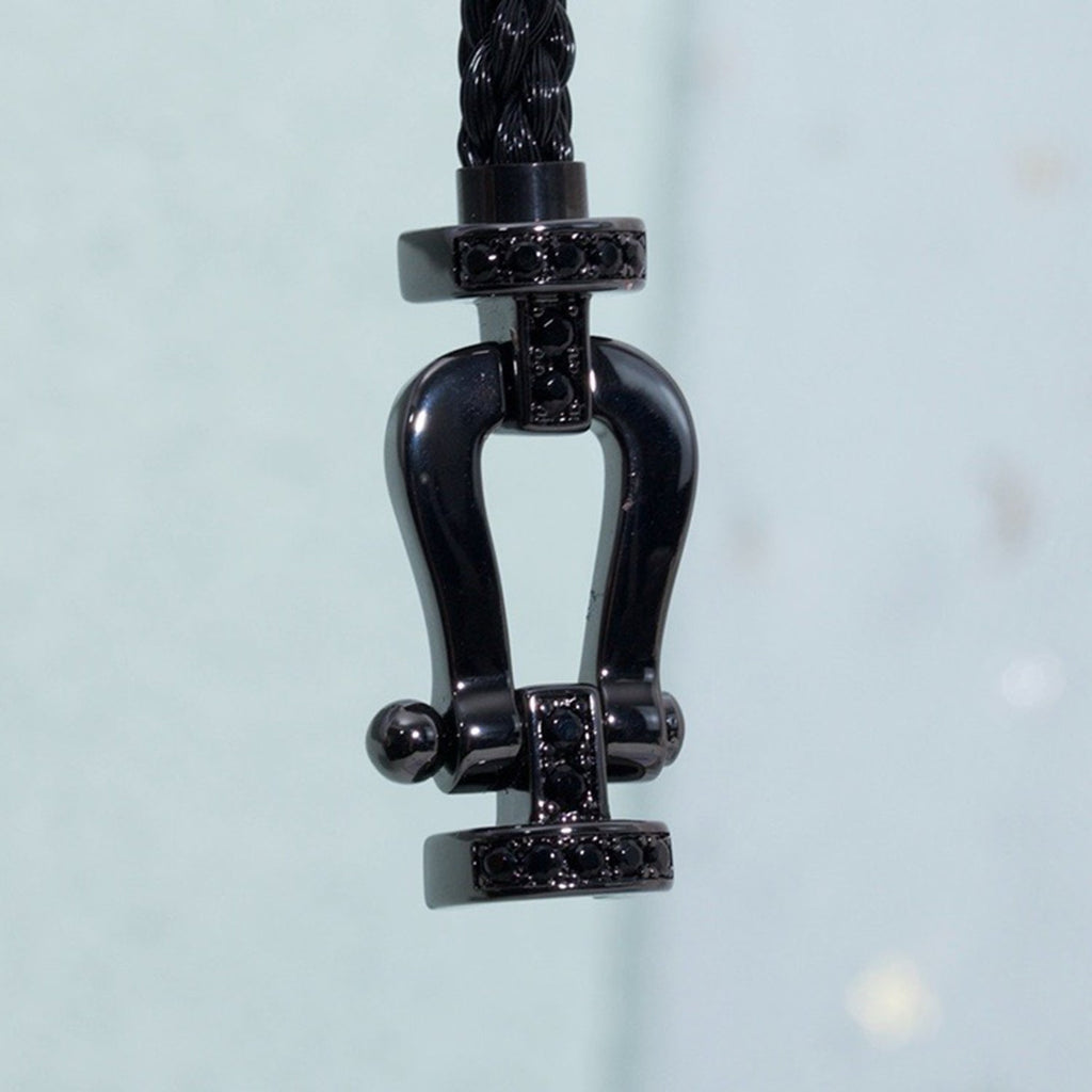 FORCE Große Serie Schwarzes Samurai-Armband