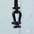 FORCE Große Serie Schwarzes Samurai-Armband