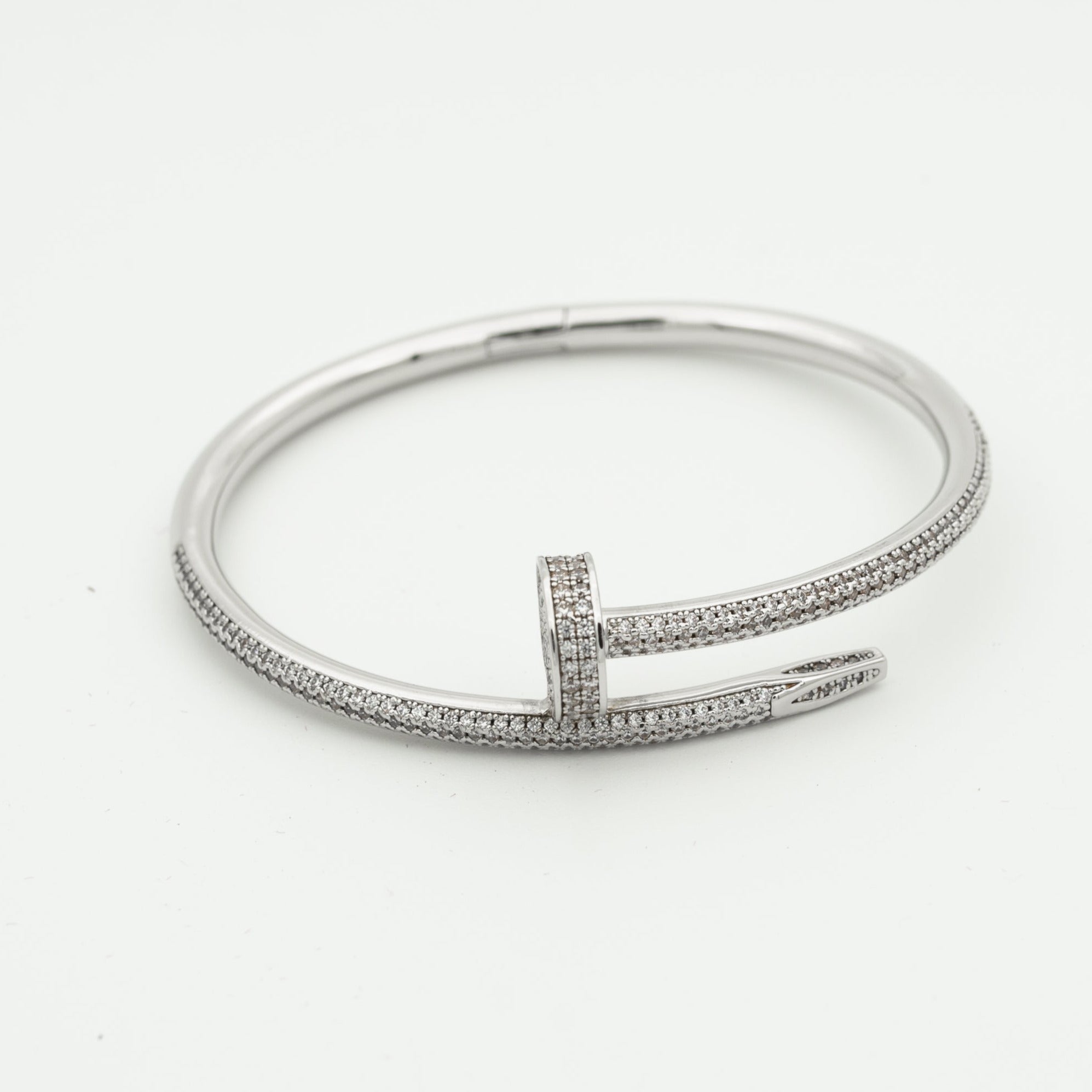 Juste un Clou 3.5mm Full Pavé Nail Bangle