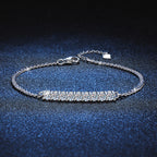 Smiling Curve Moissanite Bracelet