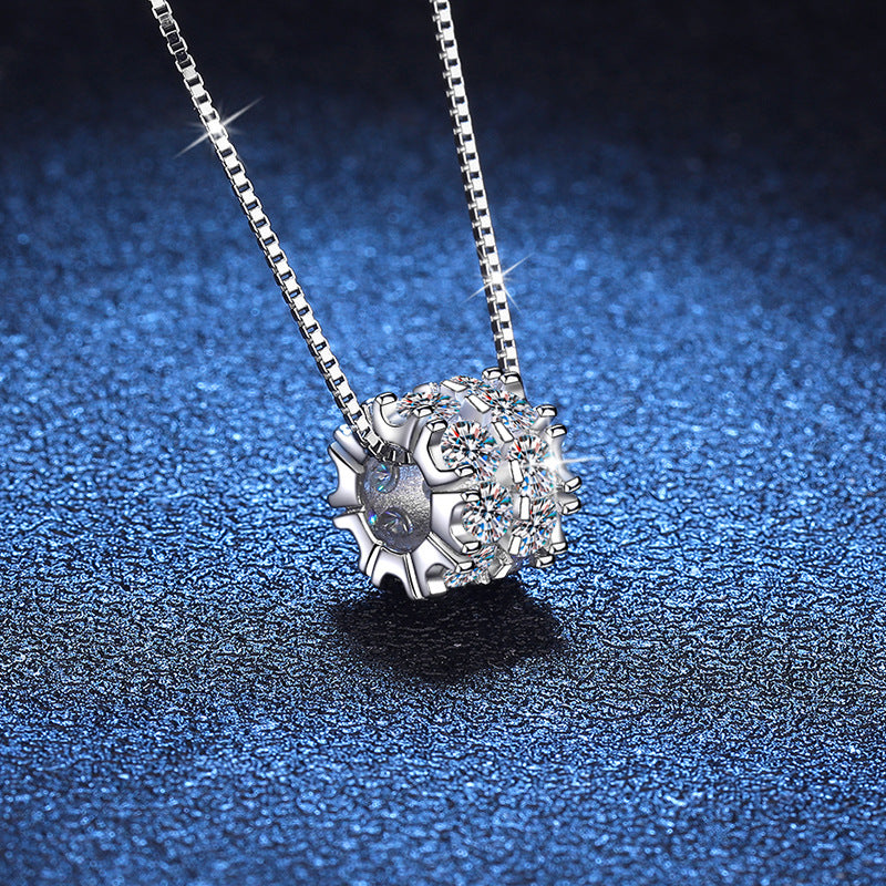 Elegant Slim-Waist Moissanite Necklace