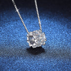 Elegant Slim-Waist Moissanite Necklace