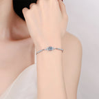 Blooming Star-Flower Moissanite Bracelet