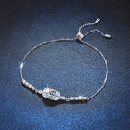 Blooming Star-Flower Moissanite Bracelet