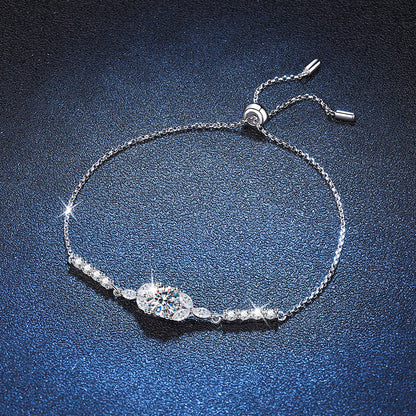 Blooming Star-Flower Moissanite Bracelet
