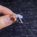 Intertwining Love Moissanite Ring