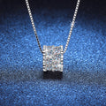 Elegant Slim-Waist Moissanite Necklace