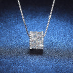Elegant Slim-Waist Moissanite Necklace