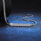 Smiling Curve Moissanite Bracelet