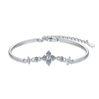 Clover & Twin-Star Moissanite Bracelet