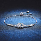 Blooming Star-Flower Moissanite Bracelet